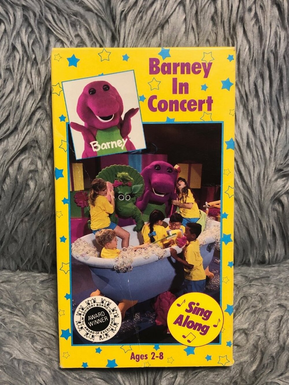 Barney In Concert Sing Along VHS 1990 The Lyons Group
